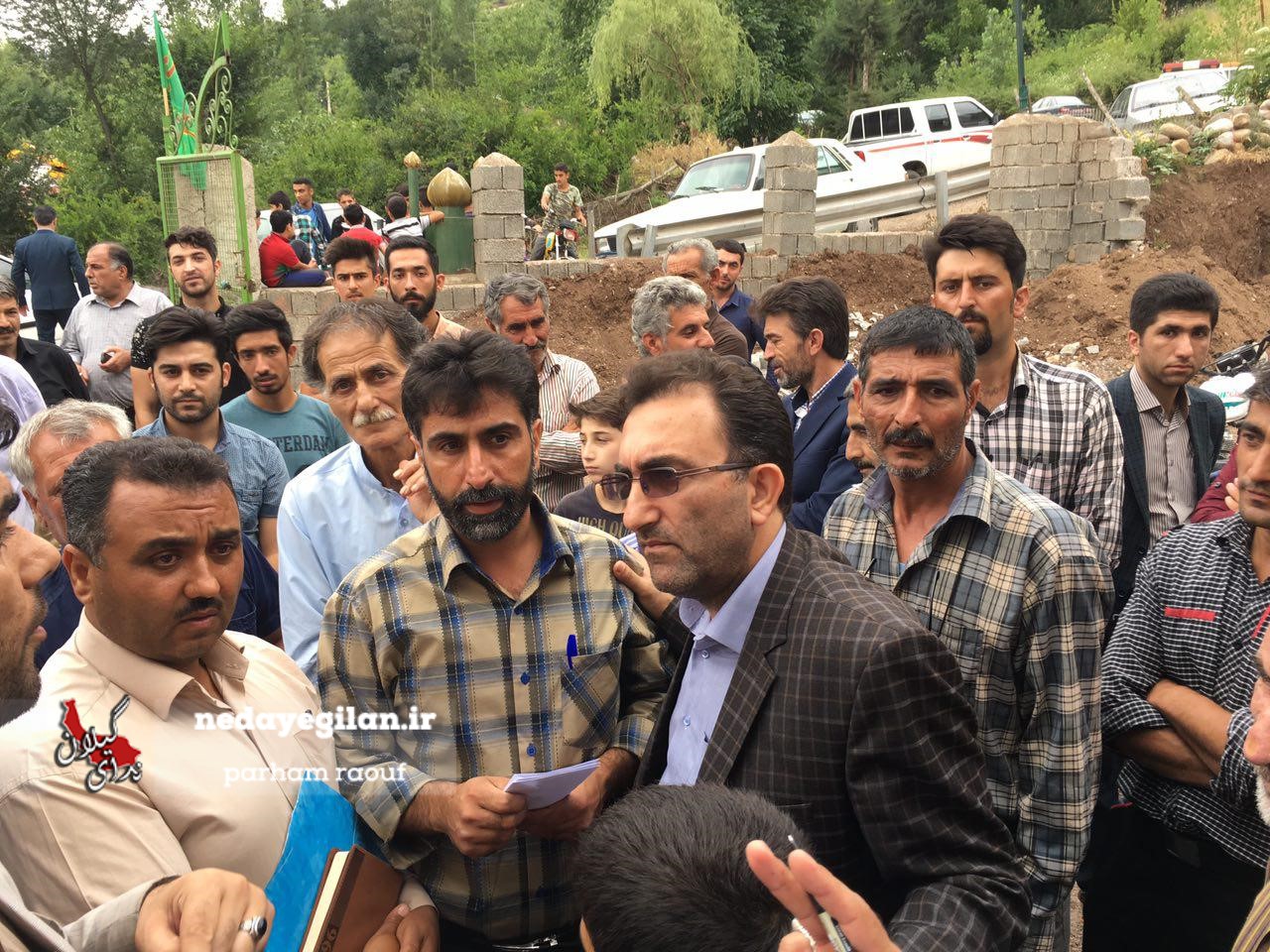 گزارش تصویری سرکشی دکتر منوچهر جمالی به روستاهای رودبار