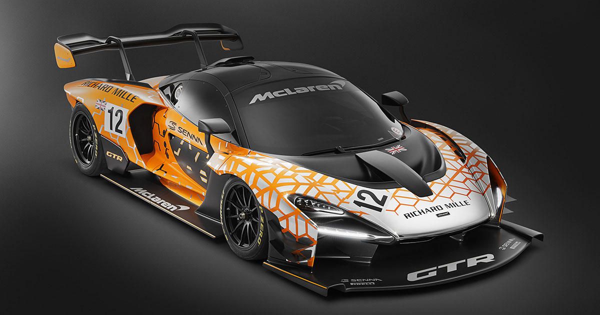 McLaren reveals track-only Senna GTR in Geneva