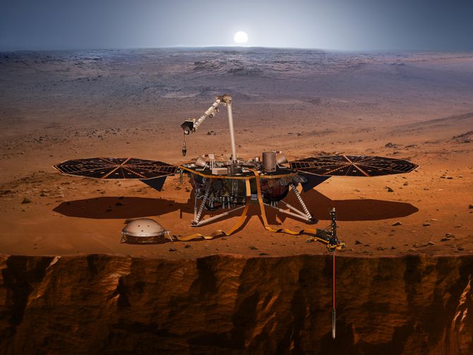 NASA’s Mars Insight rockets towards the Red Planet