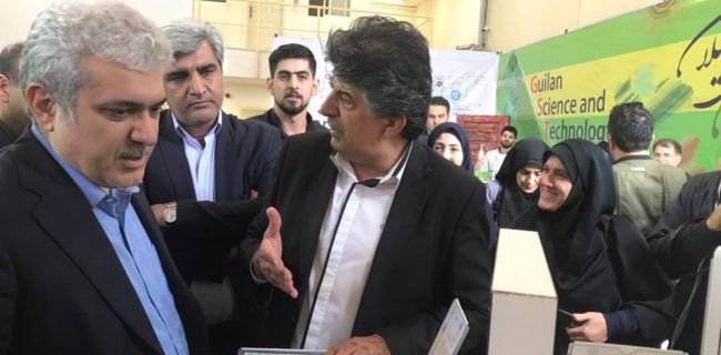بازدید معاون علمی و فناوری رییس‌جمهور و استاندار گیلان از مجتمع تحقیقاتی پارک علم و فناوری