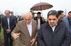 بازدید رئیس سازمان بنیاد مسکن کشور و معاون هماهنگی امور عمرانی استانداری گیلان از مناطق سیل زده شفت