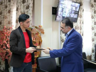 تجلیل فرماندار ماسال از قهرمانان ماسالی بوکس کشور