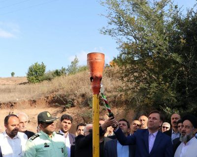 گاز‌رسانی به 10 روستای رودبار با حضور سرپرست استانداری گیلان