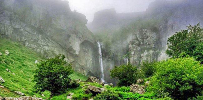 ثبت آبشار ورزان در فهرست آثار ملی ایران