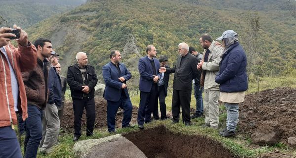 عرصه دقیق گورستان‌های مریان بر اساس گمانه‌زنی‌ باستان‌شناختی شناسایی می‌شود