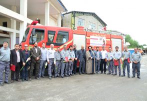 گزارش تصویری مراسم تجلیل از آتش نشانان ایثارگر شهرستان فومن به مناسبت روز ملی آتشنشان