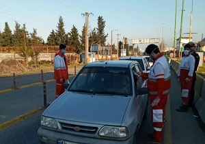 سرنشینان ۴۶ هزار خودرو در ورودی های گیلان تب سنجی شدند