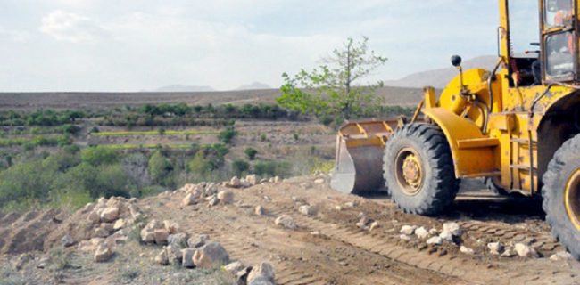 رفع تصرف زمین‌های ملی در رحمت‌آباد شهرستان رودبار