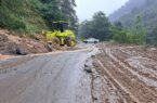 بازگشایی راه روستای لاسک در محور چوبر به امامزاده ابراهیم در شفت