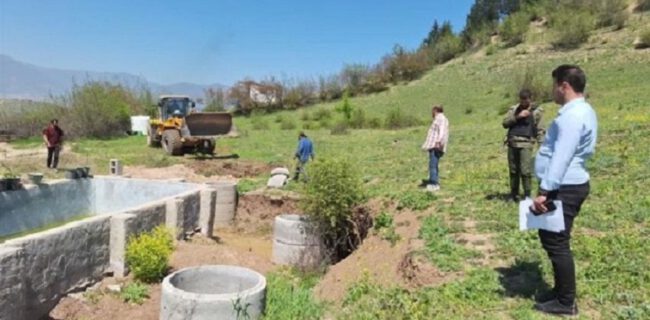 مسدود شدن ۹ حلقه چاه آب غیرمجاز در شهرستان رودبار