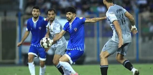 تیم فوتبال داماش گیلان با سه گل شهرداری بندرآستارا را شکست داد