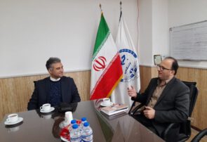 جلسه دکتر رضویان رئیس کمیسیون توسعه پایدار شورای رشت با معاونت فرهنگی و امور دانشجویی موسسه آموزش عالی جهاد دانشگاهی گیلان