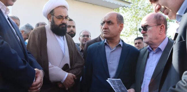 بهره‌برداری از طرح‌های آب کشاورزی در لنگرود با حضور استاندار گیلان