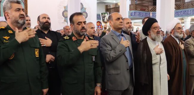مصلای رشت میزبان مراسم بزرگداشت شهدای خدمت با حضور استاندار گیلان