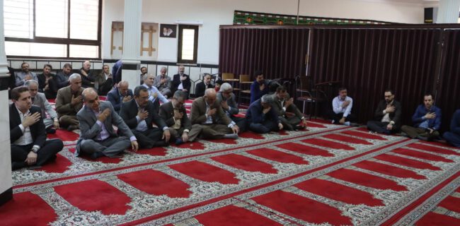 مراسم یادبود شهید جمهور و شهدای خدمت در استانداری برگزار شد