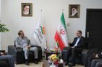 دیدار مدیرعامل شركت كشتیرانی دریای خزر با مدیرعامل سازمان منطقه آزاد انزلی