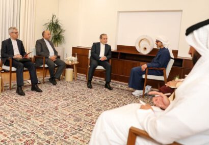 دیدار عراقچی با وزیر خارجه امارات