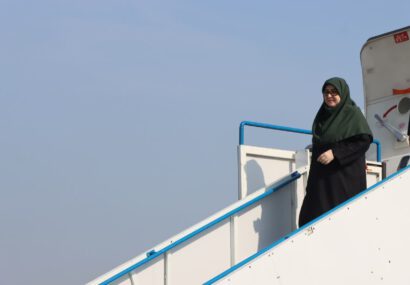 سخنگوی دولت وارد گیلان شد