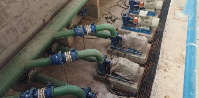 نجات بیش از ۲ هزار هکتار از اراضی از بحران کم‌آبی  با افتتاح ایستگاه پمپاژ دوشابر