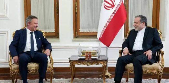 دیدار سفیر آلمان در پایان مأموریت دیپلماتیک خود با عراقچی