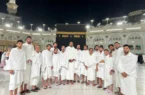 ملی پوشان بسکتبال ایران در خانه خدا