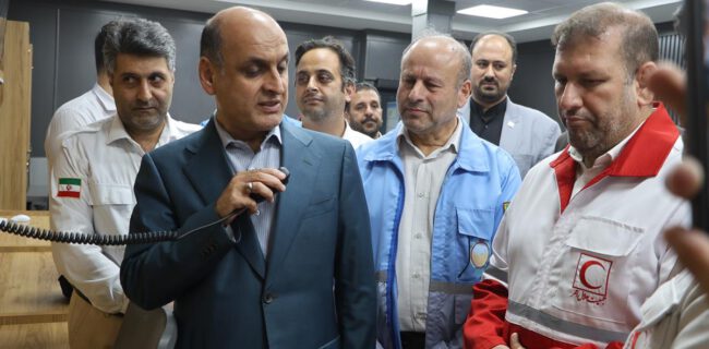 بهره برداری از مرکز کنترل و هماهنگی عملیات امداد و نجات استان گیلان و مرکز امداد هوایی چاف