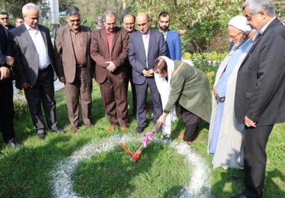 آغاز ساخت یادمان زنده‌یاد امیرهوشنگ ابتهاج در رشت