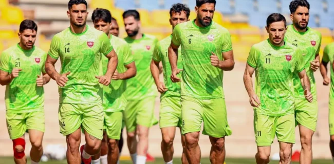 برگزاری تمرین پرسپولیس در زمین و سالن بدنسازی