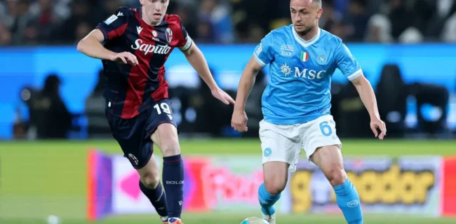 ناپولی قهرمان سوپرجام ایتالیا شد