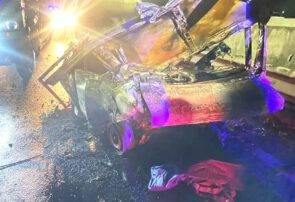 آتش سوزی خودروی پراید و جان باختن ۲ سرنشین در محور کسما