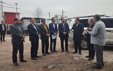 تسریع در تکمیل طرح ۲۳۱ واحدی نهضت ملی مسکن آستانه‌اشرفیه با پیگیری معاون وزیر راه و شهرسازی