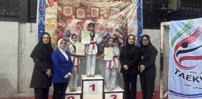 مسابقات چندجانبه کیورگی بانوان شهرستان خمام