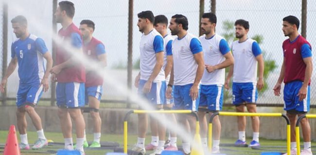 پیگیری تمرینات تیم ملی فوتبال ایران در ترکیه