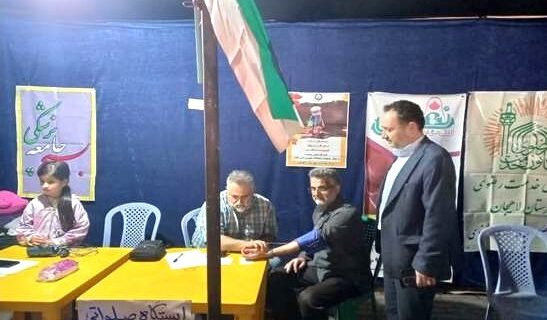 ویزیت رایگان شهروندان لاهیجانی در تجمعات شبانه