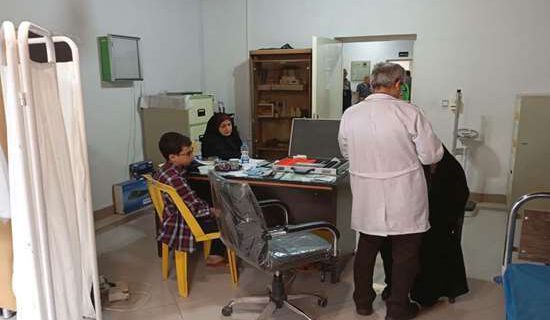 ارائه خدمات چشم پزشکی رایگان به اهالی روستای کپورچال بندرانزلی