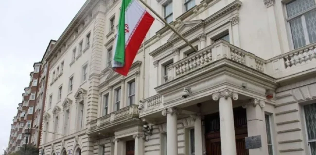 سفارت ایران تحریم‌های جدید انگلیس را سیاسی و بی‌اساس خواند