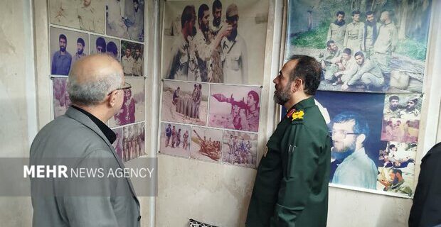دیدار مسئولان ارشد گیلان با خانواده شهید خوش‌ سیرت در آستانه اشرفیه