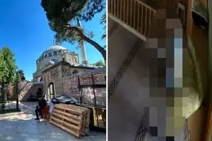 رابطه غیراخلاقی در مسجد تاریخی، ترکیه را بهم ریخت